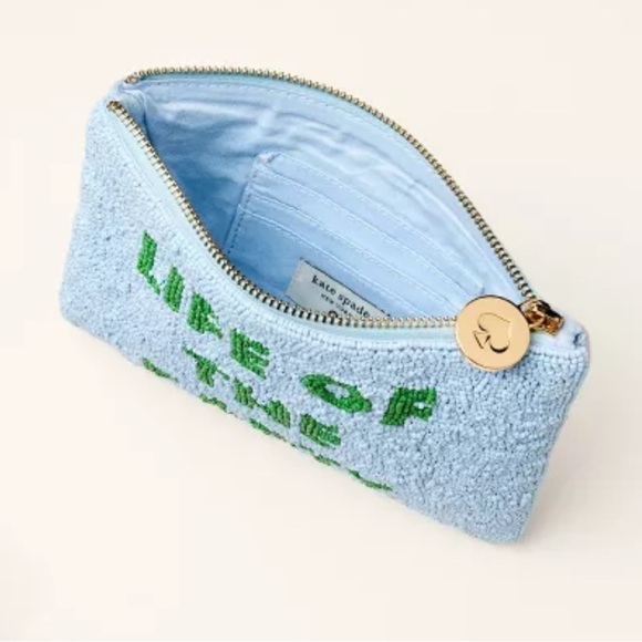 Kate Spade Target Beaded Life of The Party Beaded Clutch Bag - Picture 3 of 5